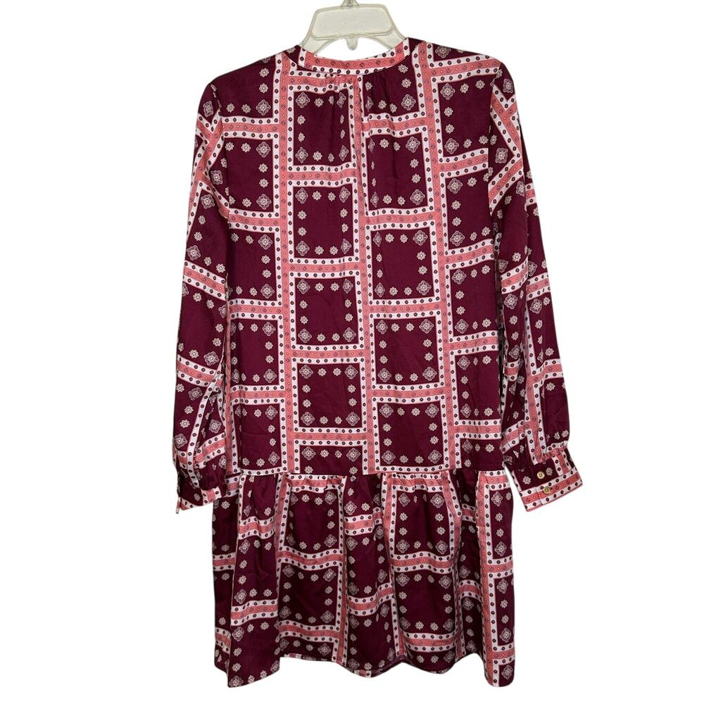 Loft Shirtdress Border Flounce Medium - Picture 3 of 9